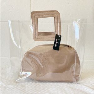 Lulu’s Clear and Snake Skin Bag